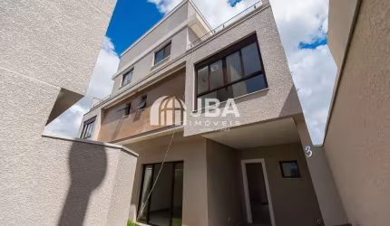 Casa em condomínio fechado com 3 quartos à venda na Rua Comendador Lustoza de Andrade, 499, Bom Retiro, Curitiba, 139 m2 por R$ 1.018.715