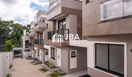 Casa em condomínio fechado com 3 quartos à venda na Rua Paulo Martins, 260, Mercês, Curitiba, 128 m2 por R$ 1.194.399