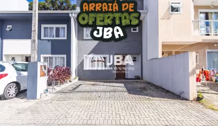Casa em condomínio fechado com 3 quartos à venda na Rua Dilermando Pereira de Almeida, 255, Pinheirinho, Curitiba, 130 m2 por R$ 649.000
