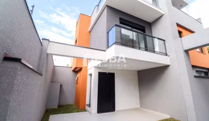 Casa em condomínio fechado com 3 quartos à venda na Rua Bahia, 741, Guaíra, Curitiba, 122 m2 por R$ 649.000