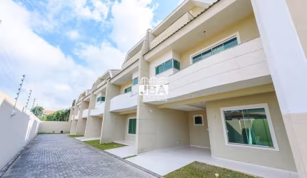 Casa em condomínio fechado com 3 quartos para alugar na Rua Estephano Reva, 176, Santa Felicidade, Curitiba, 152 m2 por R$ 4.000