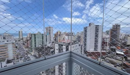 Apartamento com 3 dormitórios à venda, 148 m² por R$ 1.590.000 - Vila Guilhermina - Praia Grande/SP