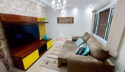 Sobrado com 2 dormitórios à venda, 90 m² por R$ 550.000 - Vila Guilhermina - Praia Grande/SP