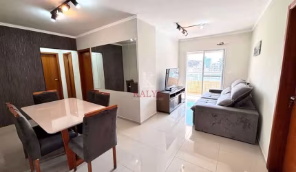 Apartamento com 2 dormitórios à venda, 81 m² por R$ 650.000,00 - Canto do Forte - Praia Grande/SP