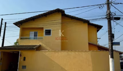 Sobrado com 2 dormitórios à venda, 80 m² por R$ 360.000 - Vila São Jorge - Praia Grande/SP