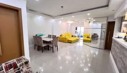 Apartamento com 4 dormitórios à venda, 155 m² por R$ 1.590.000,00 - Vila Guilhermina - Praia Grande/SP
