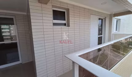 Apartamento com 3 dormitórios à venda, 104 m² por R$ 850.000,00 - Canto do Forte - Praia Grande/SP