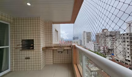 Apartamento com 3 quartos, Guilhermina, Praia Grande - R$ 890 mil, Cod: 2683