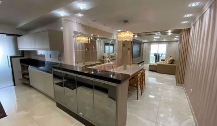 Apartamento com 3 dormitórios à venda, 130 m² por R$ 1.300.000,00 - Canto do Forte - Praia Grande/SP