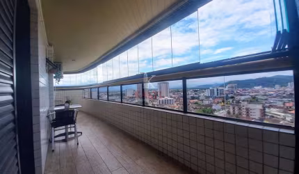 Apartamento com 3 dorms, Guilhermina, Praia Grande - R$ 690 mil, Cod: 8798