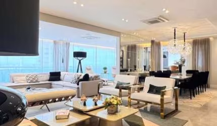 APARTAMENTO Á VENDA NO JARDIM ANÁLIA FRANCO 4 SUÍTES 6 VAGAS VARANDA LAZER