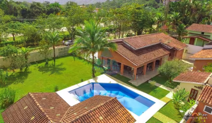 Casa com 4 quartos, Recanto da Lagoinha, Ubatuba, Cod: 470