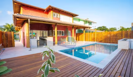 Casa com 4 dorms, Praia da Mococa, Caraguatatuba - R$ 3.5 mi, Cod: 1518
