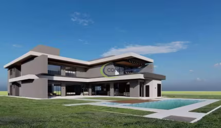 Casa com 4 dormitórios à venda, 685 m² por R$ 9.400.000,00 - Condomínio Chácara Serimbura - São José dos Campos/SP