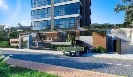 Apartamento NOVO com 3 dormitórios à venda, 110 m² por R$ 759.000 - Velha - Blumenau/SC | La Vita Imóveis