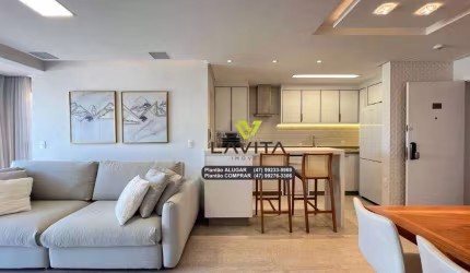 Apartamento à Venda TOTALMENTE MOBILIADO 3 Dormitórios, Sendo 1 Suíte - Res.Grand Cayman - Itoupava Seca - Blumenau SC | La Vita Imóveis