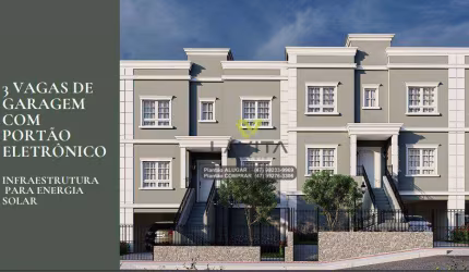 Casa NOVA  a Venda com 2 Suítes  3 Vagas de garagem  136m² Privativos - Bairro Garcia - Blumenau SC | La Vita Imóveis