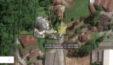 Terreno à venda, 956 m² por R$ 800.000,00 - Vorstadt - Blumenau/SC
