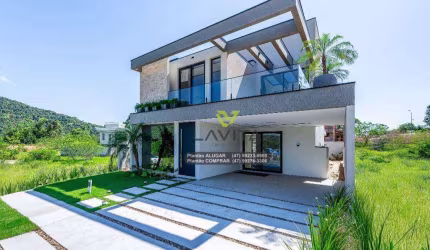 Casa Nova de Alto Padrão a Venda com 3 Suítes no Condomínio Paysage Privilege - Ponta Aguda, Blumenau SC | La Vita Imóveis
