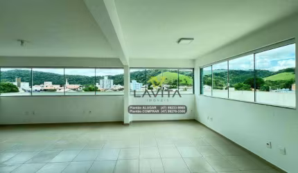 Sala comercial para Aluguel, Locação com 50,56m² privativos mais Sacada, Ed. Comercial Bela Center - Bairro Bela Vista - Gaspar SC | La Vita Imóveis