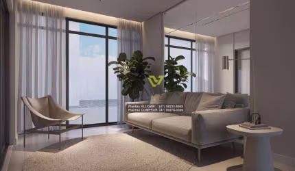 Apartamento com 2 dormitórios à venda, 46 m² por R$ 350.000,00 - Vorstadt - Blumenau/SC