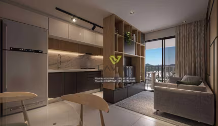 Apartamento com 2 dormitórios à venda, 46 m² por R$ 350.000,00 - Vorstadt - Blumenau/SC