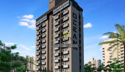 Loft Studio, MOBILIADO, com 1 dormitório à venda, 27 m² por R$ 325.000 - Velha - Blumenau/SC