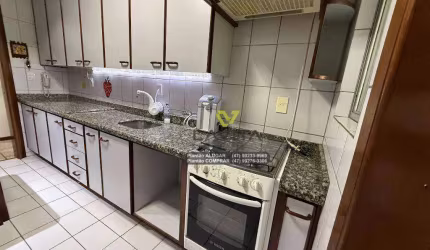 Apartamento com 3 dormitórios para alugar, 100 m² por R$ 3.011,64/mês - Vila Formosa - Blumenau/SC