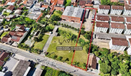 Terreno Comercial e Residencial á Venda com 2.417m² - Bairro Valparaiso (Garcia) Blumenau SC | La Vita Imóveis