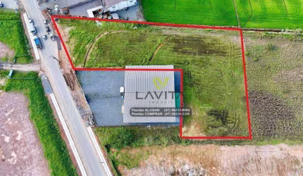 Terreno Industrial ou Comercial a Venda com 3.974m² Bairro Belchior Baixo - Gaspar SC / La Vita Imóveis