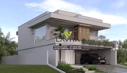Casa com 3 suítes à venda, 283 m² por R$ 2.499.000 - Ponta Aguda - Blumenau/SC | La Vita Imóveis