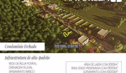 Terreno a Venda com 300² - Condomínio Res. Natureza - Bairro Itaipava - Itajaí SC | La Vita Imóveis
