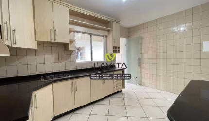 Apartamento com 3 dormitórios para alugar, 90 m² por R$ 2.521/mês - Velha Central - Blumenau/SC | La Vita Imóveis