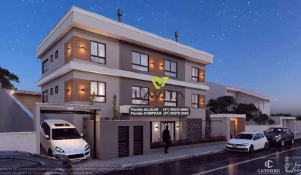 Apartamento com 2 dormitórios à venda, 64 m² por R$ 400.000,00 - Santa Terezinha - Gaspar/SC