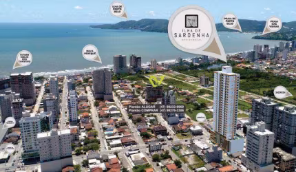 Apartamento com 3 Suítes no Ilha de Sardenha Residencial com 129,95m² privativos - Praia do Pereque - Porto Belo SC | La Vita Imóveis
