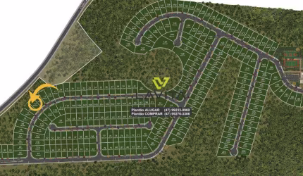 Terreno à venda, 385 m² por R$ 295.000,00 - Ponta Aguda - Blumenau/SC