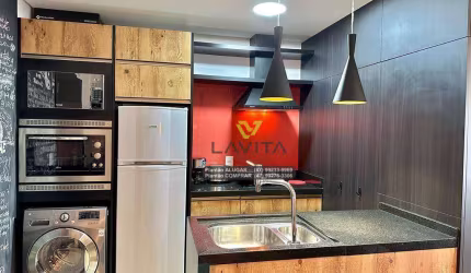 Apartamento com 1 dormitório para alugar, 27 m² por R$ 2.200/mês - Centro - Blumenau/SC