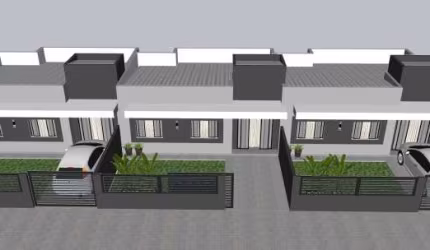 CASA COM 2 DORMITÓRIOS , EM CONSTRUÇÃO, BALNEÁRIO NEREIDAS.