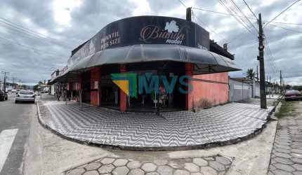 Salão Comercial de Alto Padrão para Locação na Gaivota em Itanhaém-SP: 2 Salas, 2 Banheiros e 100m² de Área