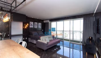 Apartamento com 1 dormitório à venda, 45 m² por R$ 800.000,00 - Santo Amaro - São Paulo/SP