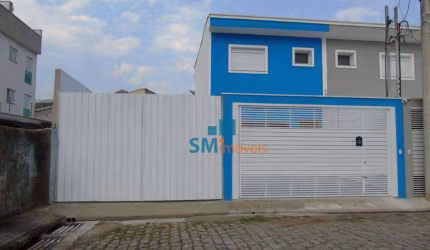 Sobrado com 3 dormitórios à venda, 116 m² por R$ 670.000,00 - Vila Homero Thon - Santo André/SP