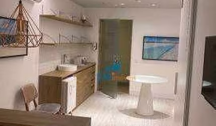 Conjunto Comercial Mobiliado, 72m², 02 banheiros e 02 vagas - Cerqueira César - Aluga-se