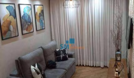 Apartamento com 3 dormitórios à venda, 63 m² por R$ 382.000,00 - Jardim Utinga - Santo André/SP