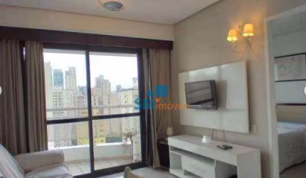 Apartamento com 1 dormitório à venda, 34 m² por R$ 379.000,00 - Moema - São Paulo/SP