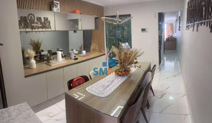 Sobrado encantador com 3 dormitórios mobiliados à venda, 180 m² por R$ 800.000 - Vila Nhocune - São Paulo/SP