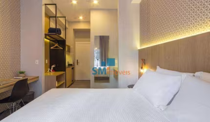 Apartamento com varanda 1 dormitório à venda, 23 m² por R$ 392.000 - Vila Madalena - São Paulo/SP
