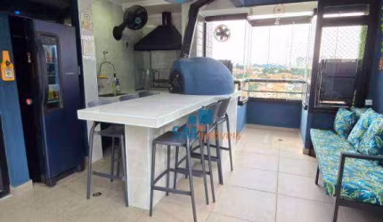 Cobertura de Luxo Reformada e Mobiliada com 4 dormitórios à venda, 320 m² por R$ 2.000.000 - Portal do Morumbi - São Paulo/SP