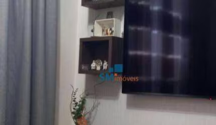 Apartamento com 3 dormitórios à venda, 67 m² por R$ 436.000,00 - Vila Homero Thon - Santo André/SP