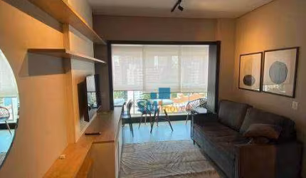 Apartamento Mobiliado com 1 dormitório à venda, 39 m² por R$ 760.000 - Pinheiros - São Paulo/SP