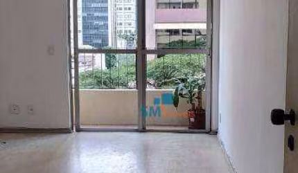 Apartamento com 1 dormitório à venda, 45 m² por R$ 740.000,00 - Itaim Bibi - São Paulo/SP